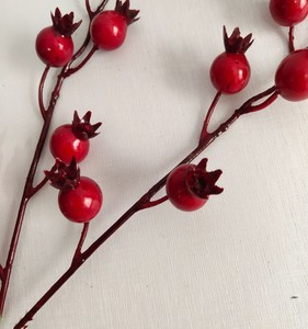 Nhân tạo Berry Pick trong màu đỏ cho hoa sắp xếp Nhân Tạo Hoa gốc - Product Image 4