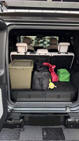 Boîte de rangement arrière double tiroir populaire pour coffre de Mercedes-Benz Classe G W463A W464 W465 – Kits intérieurs en alliage, mise à niveau (nouveau/ancien)