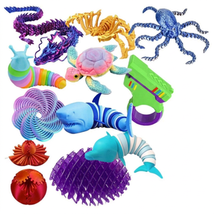 ของเล่น TOYSRUNNER 3D ลายสัตว์ พิมพ์ลาย PLA ของเล่นเสริมพัฒนาการสำหรับเด็กและผู้ใหญ่ บรรเทาอาการ ADHD ของเล่นแปลกใหม่ ของเล่นตลก ได้รับมาตรฐาน CE ขายส่ง - Product Image 1
