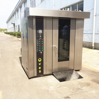 Carro comercial para horno de aire caliente Darepa, máquina rotativa para hornear de 16 bandejas para hoteles con tecnología Digital para hornear frutas de maíz