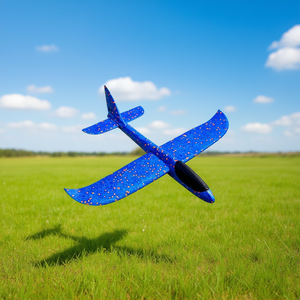 เครื่องบินร่อนความเร็วสูง Aereo Super Speed Glider ปีกกว้าง 49 ซม. สีน้ำเงินแดง ทำจากโฟม ของเล่นกลางแจ้ง - Product Image 3