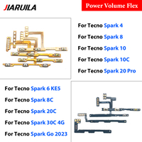 Bouton de Volume d'alimentation Flex pour Tecno Spark 4 6 KE5 Camon 1 Spark 8C Spark 10 Spark 10C Spark 20 Pro Plus Spark 20 Pro Spark 20C