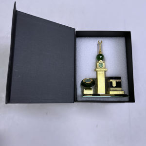 Cam Kabba Makkah saat kulesi İslami çerçeve kulesi hediyeler MH-LP0251 - Product Image 6