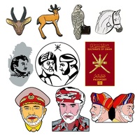 Épinglette de revers personnalisée pour club de football, badge sportif, autocollant en métal pour coque de téléphone, artisanat en métal