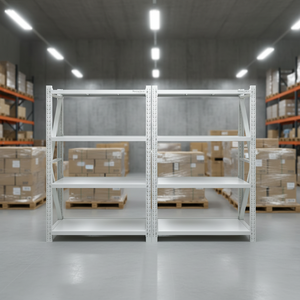 Estanterías de Almacenamiento Totalmente Metálicas con Vigas Ajustables, Solución Optimizadora de Espacio para Cuartos Traseros de Tiendas y Salas de Suministros de Laboratorio - Product Image 6