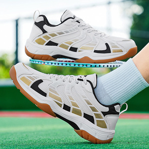 <span class=keywords><strong>Scarpe</strong></span> Sportive in Schiuma Traspirante <span class=keywords><strong>per</strong></span> <span class=keywords><strong>Pallavolo</strong></span>, Badminton, Tennis da Tavolo, <span class=keywords><strong>Scarpe</strong></span> da Allenamento Antiscivolo di Alta Qualità - Product Image 4