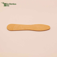 Mini cuillères à glace en bambou 4 pouces Cuillères à dessert en bambou jetables Biodégradables Compostables