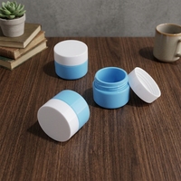 Pot de Gel Constructeur Rond en Gros 15g, Pot Vide pour Gel à Ongles, Emballage de Gel Nail Art avec Capuchon, Contenant de Gel UV