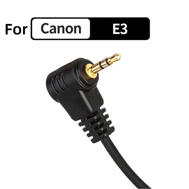 Pixel Shutter Release Remote Control Connecting 3.5mm DC0 DC2 N3 E3 S1 S2 Cable for Canon Nikon Sony TW-283 Camera Accessories