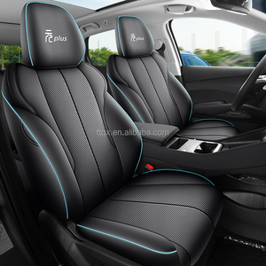 Maßgefertigte Leder-Autositzbezüge für BYD Atto 3 2022-2025 5-Sitzer SUV Perforiert Atmungsaktiv Vollständig Umhüllend Innenausstattung - Product Image 1