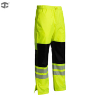 Pantalon de travail haute visibilité JIADE, pantalon de travail léger, vêtements de travail pour hommes, vêtements imperméables, durables et adaptés aux activités de plein air
