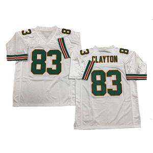 Gestikt rugbyshirt voor heren in vintage-stijl Zach Thomas Mark Clayton Mark Duper Jason Taylor S-3XL Snelle verzending - Product Image 5
