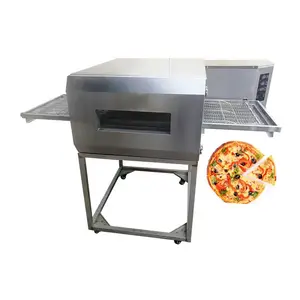 Commerciële Bakkerij Machine Gas Pizza Transportband Oven Voor Koop Italiaanse Transportband Pizza Oven