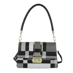 Bolsos <span class=keywords><strong>de</strong></span> Mano <span class=keywords><strong>para</strong></span> <span class=keywords><strong>Mujer</strong></span> 2024, Bolsos Bandolera <span class=keywords><strong>de</strong></span> Piel Sintética y Lona con Costuras <span class=keywords><strong>de</strong></span> Colores, Bolsos Cruzados con Solapa y Cierre <span class=keywords><strong>para</strong></span> Dama - Product Image 5