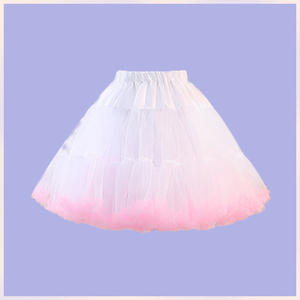 Jupe de ballet transparente multicouche pour <span class=keywords><strong>femme</strong></span> <span class=keywords><strong>Jupon</strong></span> moelleux avec <span class=keywords><strong>sous</strong></span>-jupe à bulles technique à volants - Product Image 5