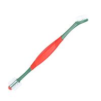 LOGO PERSONNALISÉ Soft Deep Teeth Tongue 4 en 1 Vanille Bœuf 360 °   Kit de soins dentaires pour animaux de compagnie, kit de brosses à dents pour chien, kit de brossage des dents pour chat