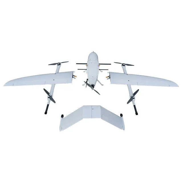 Desain baru sayap tetap profesional pengendali jarak jauh Drone UAV untuk pengiriman kargo fotografi terbang dengan kamera 4K