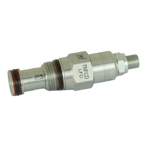 Vanne de régulation de débit hydraulique Tnfcd filetée réglable pour applications haute pression en acier au carbone - Product Image 2