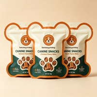 Sacs personnalisés recyclables pour aliments pour animaux de compagnie, impression numérique, alternative aux sachets, solution pour collations saines pour chiens et chats, nylon BOPP