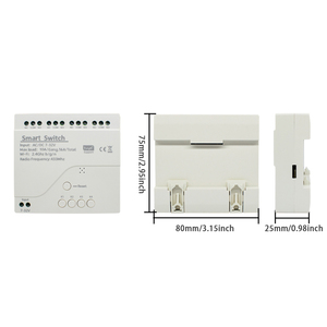 E0904 Funciona con el Módulo de Interruptor Inteligente Tuya Relay de 4 Canales, 7-32V RF 433 Radio, Sin USB, Control Remoto, Compatible con Alexa y Google Home - Product Image 6