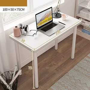 Hình chữ nhật màu trắng nội thất văn phòng máy tính bảng bàn - Product Image 5