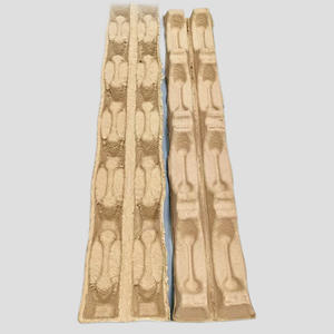 Bandeja separadora de papel moldeada de pulpa personalizada, tablero separador de rollos biodegradable antiinclinación, soporte para pulpa, soportes para rollos - Product Image 4