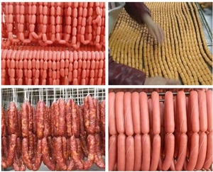 Atadora de Salchichas Industrial Automática, Cortadora, Enlazadora, Atadora de Chorizo con - Product Image 6