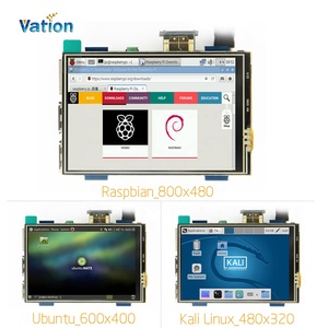 3,5 дюймов 480*320 Raspberry Pi дисплей H-дисплей совместим с Raspberry Pi и ПК/сенсорный экран опционально - Product Image 4