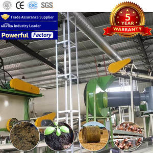 Ligne de production d'engrais organique en granulés à partir de fibres de mesocarpe et de déchets de palmier huileux de bonne qualité, fabriquée en Chine, à vendre - Product Image 2