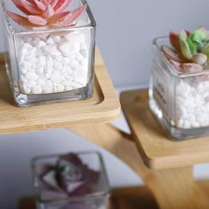 Support à plantes à plusieurs niveaux, 3 niveaux, pots à succulentes, présentoir pour plantes, étagère pour plantes en pot, balcon, décoration intérieure et extérieure - Product Image 4