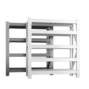 Sturdy <b>Light</b> Duty Angle Steel Shelving Practical Multi Tier Organizer Rack Suitable For Stock Arrangement In <b>Workshop</b> And Office - Product Image 5