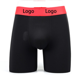 New Compression Mens Workout Fitness Shorts Mens Underwear Custom Tight Breathable Men <strong>Boxer</strong> Brief Wholesale - Product Image 1