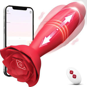 Vibrating anal plug, vibrating <b>egg</b>, insertable for men and women, strong vibration, silent, app-<b>controlled</b>, wearable, for - Product Image 1