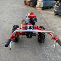 Traktor Tangan 2 Roda 2025 China Baru 18hp 15HP 12HP, Mesin Pengolah Tanah, Traktor Berjalan untuk Sawah dan Lahan Kering