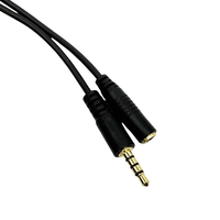 Câble de rallonge auxiliaire 3.5mm TRRS mâle vers câble audio stéréo femelle TRRS