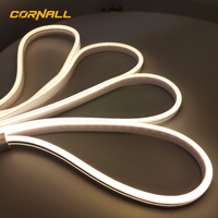 Panneau acrylique personnalisé à 360 degrés, enseigne au néon LED flexible avec tube en silicone, télécommande à intensité variable, conception de logo gratuite, enseigne lumineuse décorative