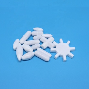 แท่งกวนแม่เหล็กนีโอไดเมียมเคลือบ PTFE รูปทรงกระบอก พร้อมวงแหวนหมุนตรงกลาง - Product Image 3