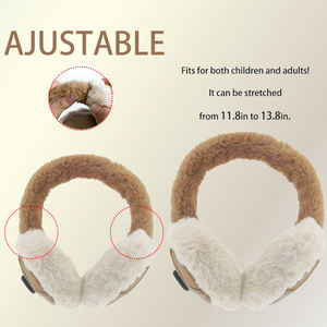 <span class=keywords><strong>Cache</strong></span>-oreilles chauffant électrique chauffant avec batterie Li-ion 2000 mAh pour le ski, le vélo, la randonnée en hiver froid - Product Image 3