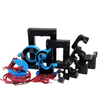 Transformador de Corriente de Núcleo Dividido Miniatura, Sensor de CA de Núcleo Dividido, 10AL-5A/5mA, 5A/2.5mA, 50A, 20MA, Transformador de Alta Frecuencia con Abrazadera