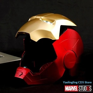 <span class=keywords><strong>Casco</strong></span> de <span class=keywords><strong>Iron</strong></span> <span class=keywords><strong>Man</strong></span> MK Jarvis, <span class=keywords><strong>Casco</strong></span> Transformable con Apertura y Cierre Automáticos, Máscara Luminosa, Juguete de Brazo Mecánico - Product Image 2