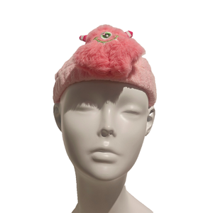 Mignon rose licorne en peluche Spa bandeau doux élastique bandeau <span class=keywords><strong>pour</strong></span> femmes et filles soins de la peau maquillage douche écologique réutilisable - Product Image 4