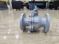 Produsen Cina membuat bola katup gerbang tahan api Q41F-16C baja cor flensa PN10 katup bola Manual