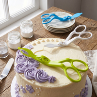Kuchenblumen-Nagelschere Blumenheber für Cupcake-Zuckerguss-Creme-Dekoration Kuchenblumen-Heber Kuchendekor-Schere