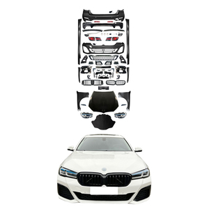 Serie 5 F10 actualización a G30 LCI M Kit de carrocería de estilo deportivo piezas de automóvil Tuning Hood guardabarros parachoques de coche para <span class=keywords><strong>BMW</strong></span> 518 520 <span class=keywords><strong>525</strong></span> 2011-2017 - Product Image 1