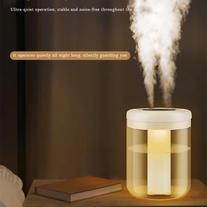 Double Jet Large Capacity Ultrasonic Humidifier Color Changing Lamp USB Power Supply Silent Operation Aroma <strong>Diffuser</strong> - Product Image 4