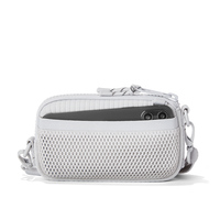 Aanpasbare Logo Mode Neopreen Crossbody Messenger Bag Voor Dames Zomer Casual Rits Sluiting Mobiele Telefoon Pack Schouder Sling