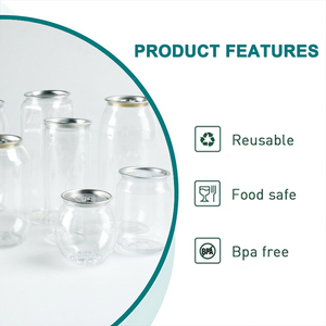 Oem cho tái chế Pet nhựa lọ & Chai cho năng lượng đồ uống cà phê trà nước trái cây bia soda với Dễ dàng mở nắp - Product Image 5