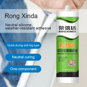 [Low Price] Neutral Silicone RTV Adhesive Fast Drying Weatherproof Construction Caulking Glue Woodworking Weather Resistant