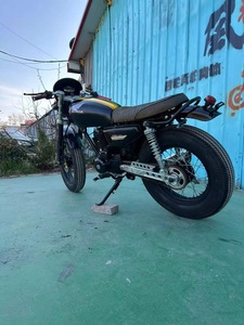 Petite <span class=keywords><strong>moto</strong></span> rétro de performance de 200 cm3 avec freins à disque avant et arrière - Product Image 4