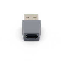 Adaptador convertidor USB 2,0 macho a tipo C hembra Adaptador de fuente de alimentación Salida AC para computadoras portátiles y PC